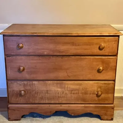 Vintage Wooden Chest of Drawers