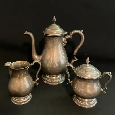 International Sterling "Prelude" 3-Piece Coffee Set (1,339 grams)