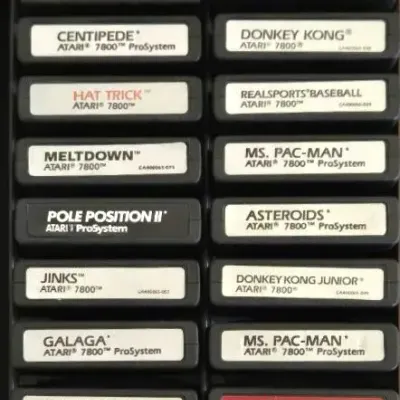 Atari 7800 Cartridges (BR1)