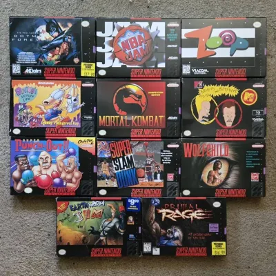 SNES Games - Lot 2 (LR)
