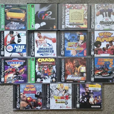 Playstation 1 Games (LR)