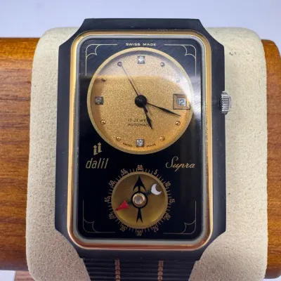 Vintage Dalil Supra Swiss Made 17 Jewel Automatic Men’s Watch