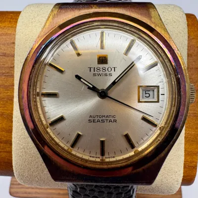Vintage Tissot Seastar Automatic Swiss Men’s Wristwatch