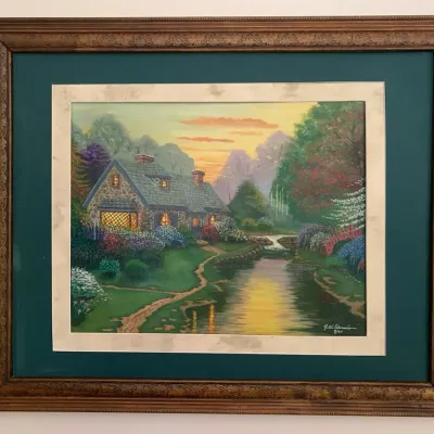 Kincaid Style Cottage Painting