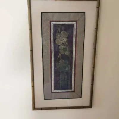 Framed Silk