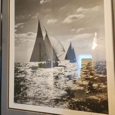 Sparkling Sail By M. E. Warren Print 