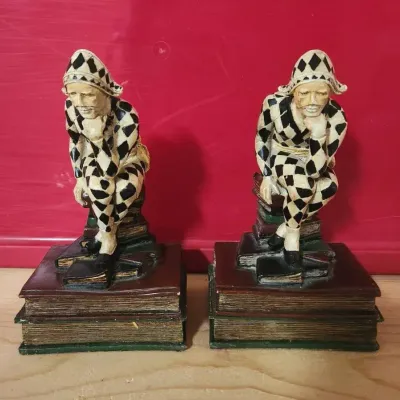 Jester Bookends 