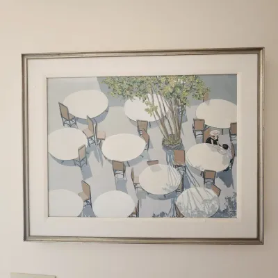 Cafe Table Painting 