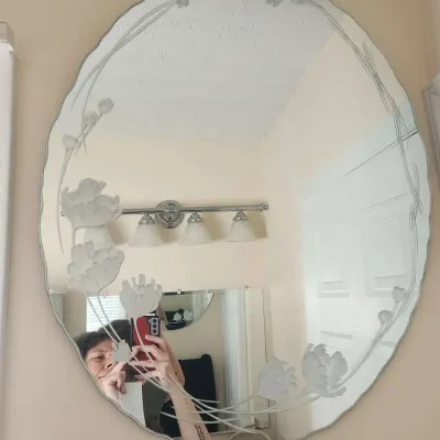 Floral Mirror 