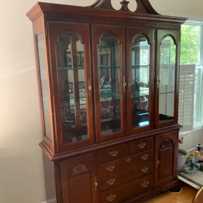 Lighted China Hutch