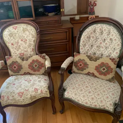 Victorian Style Accent Chairs
