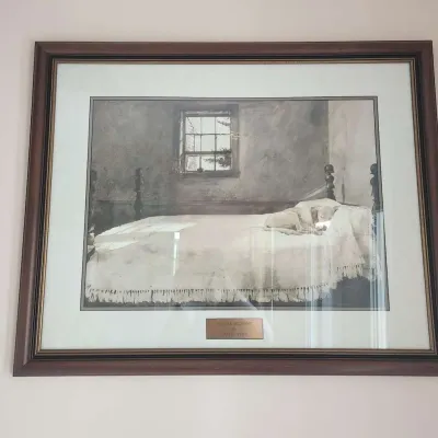 Master Bedroom By Andrew Wyeth Print