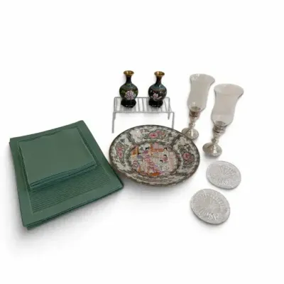 Assorted Vintage Decorative Tableware Lot