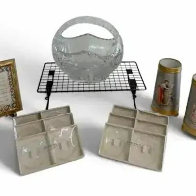 Vintage Decorative Glass & Porcelain Collection