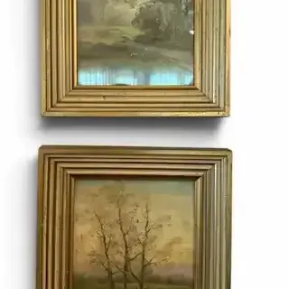 Vintage Framed Landscape Paintings