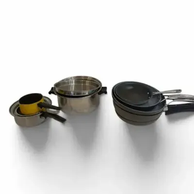 Stainless Steel and Nonstick Cookware Lot
