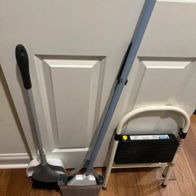 Household Cleaning Tools & Folding Step Stool