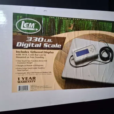 LEM 330 lb. Digital Scale