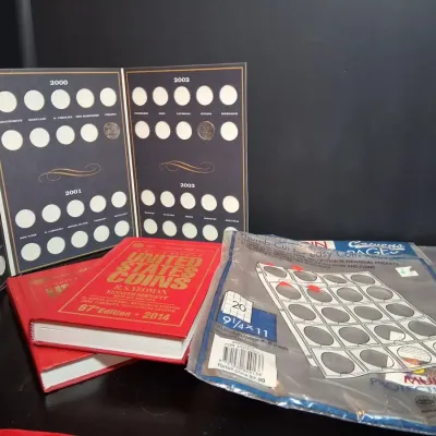 U.S. Statehood Quarter Collector Albums & Coin Guides