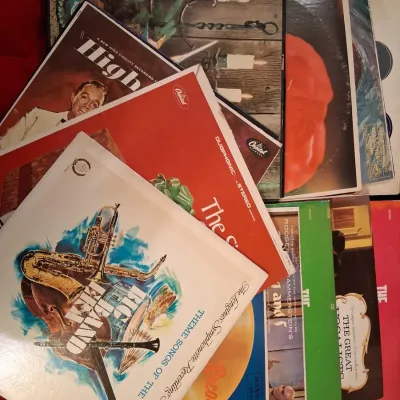 Vintage Vinyl Record Collection