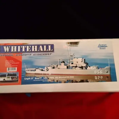 Dumas USS Whitehall 130' Patrol Craft Model Boat Kit