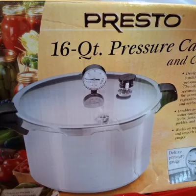 Presto 16-Qt Pressure Canner & Cooker