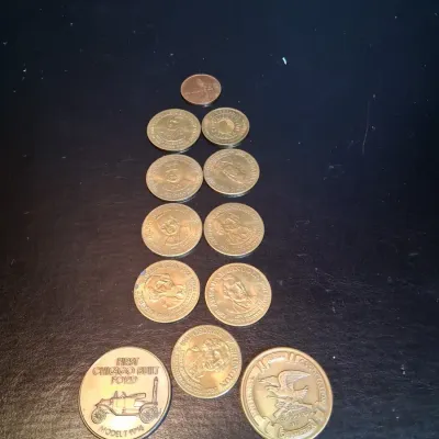 U.S. Presidential & Commemorative Token Coin Lot