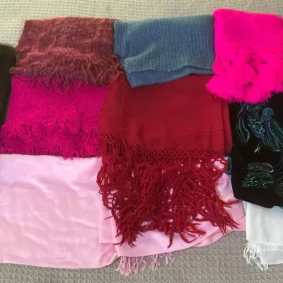 Wool, Pashmina, Mink, & More Scarves, Shawls, & Stoles