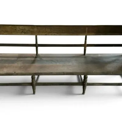 Antique Church Pew (78 Inches Wide)
