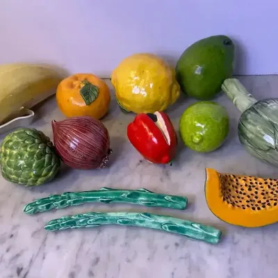 Ceramic Hand Made Fruit 