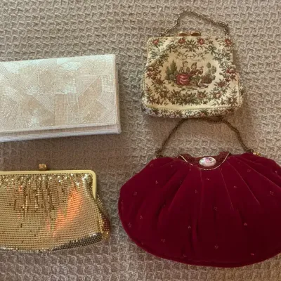 Whiting & Davis, Garfinkel, Gallery of Wearable Art Evening Bags