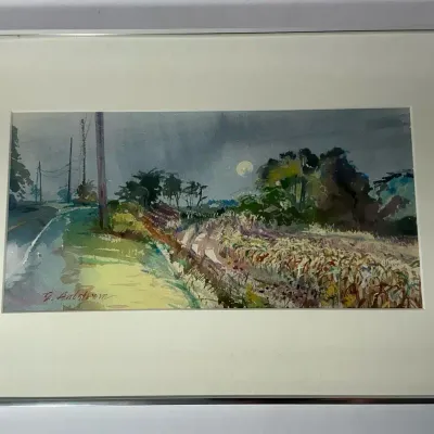 Edwin Ahlstrom Watercolor (17 x 11)