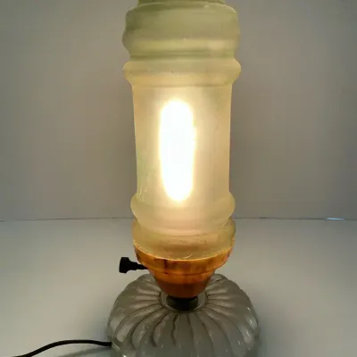 Art Deco Skyscraper Table Lamp (11 Inch)