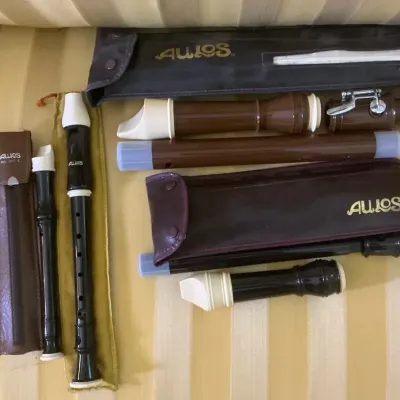 Aulos Choir of Recorders Garklein, Sopranino, Soprano, Alto, & Tenor