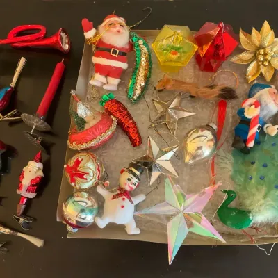 Vintage Christmas Ornaments 
