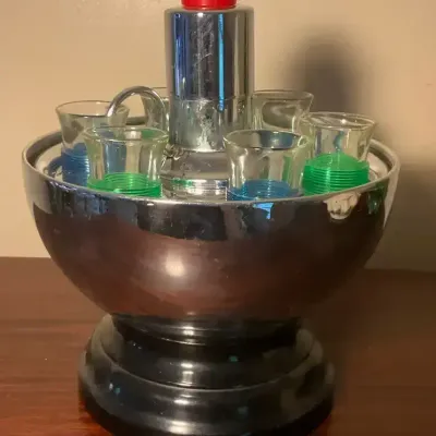 Vintage Mid-Century Modern Liquor Dispenser 