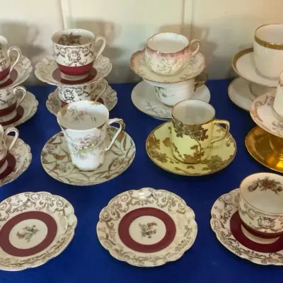 Limoges & More Demitasse Cups & Saucers