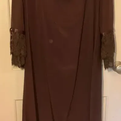 Risking Bros. Inc Vintage Brown Dress