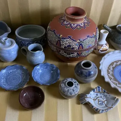 Assorted Handmade Pottery