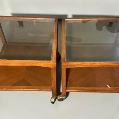 Drexel Mid-Century Modern Et Cetera Side Tables (19 x 19 x 16.5)