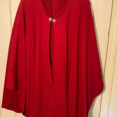 Vintage Red Cape