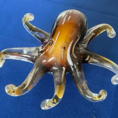 Blown Glass Octopus