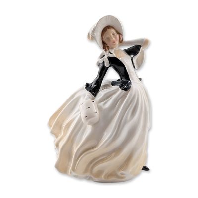 Royal Doulton Bone China Figurine, Autumn Breezes HN2147
