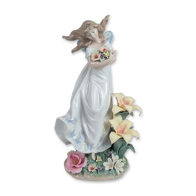 Lladro Mystical Garden Porcelain Sculpture 6686