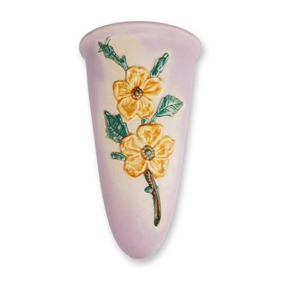 Weller Lavender Floral Wall Pocket