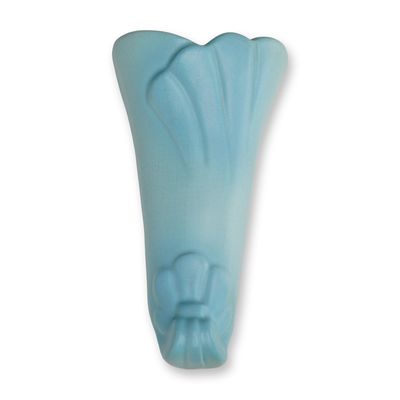 Matte Blue Shell Wall Pocket