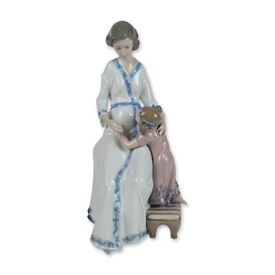 Lladro Spanish Glazed Porcelain Anticipation Figurine 5650