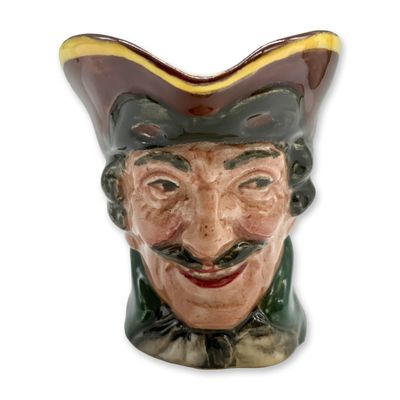 Dick Turpin D6128 (Pistol Handle) Mini Doulton Character Jug