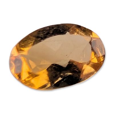 Oval Cut Golden Citrine Gemstone