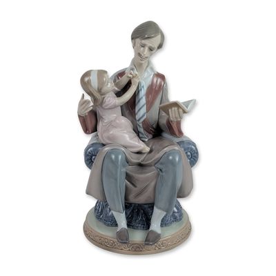 Lladro Porcelain Daddy's Girl Figurine 5584